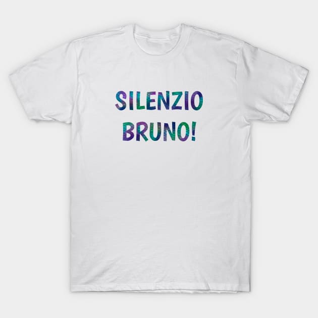 Silenzio Bruno T-Shirt by Mick-E-Mart